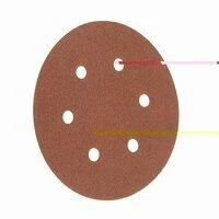 Hook & Loop Sanding Disc DID2 Holed 150mm X 60G (Pack 25)